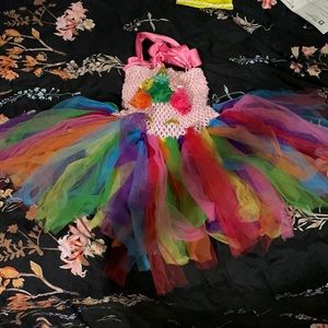 2 Dresses! 5T Tutu Dress for Toddler